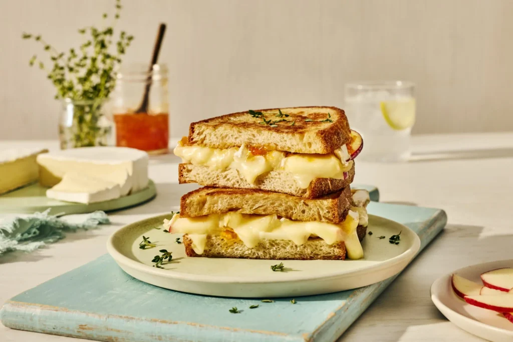 Apple Brie Grilled Cheese