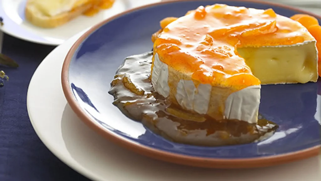 Brandied Apricot Brie
