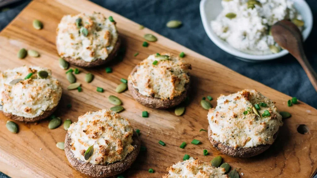 Cheese Stuffed Mushrooms
